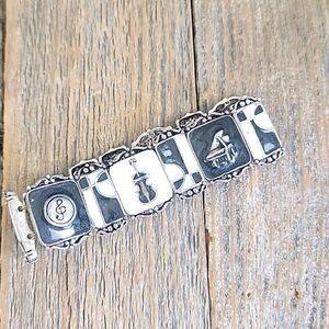 Musical themed antique bracelet